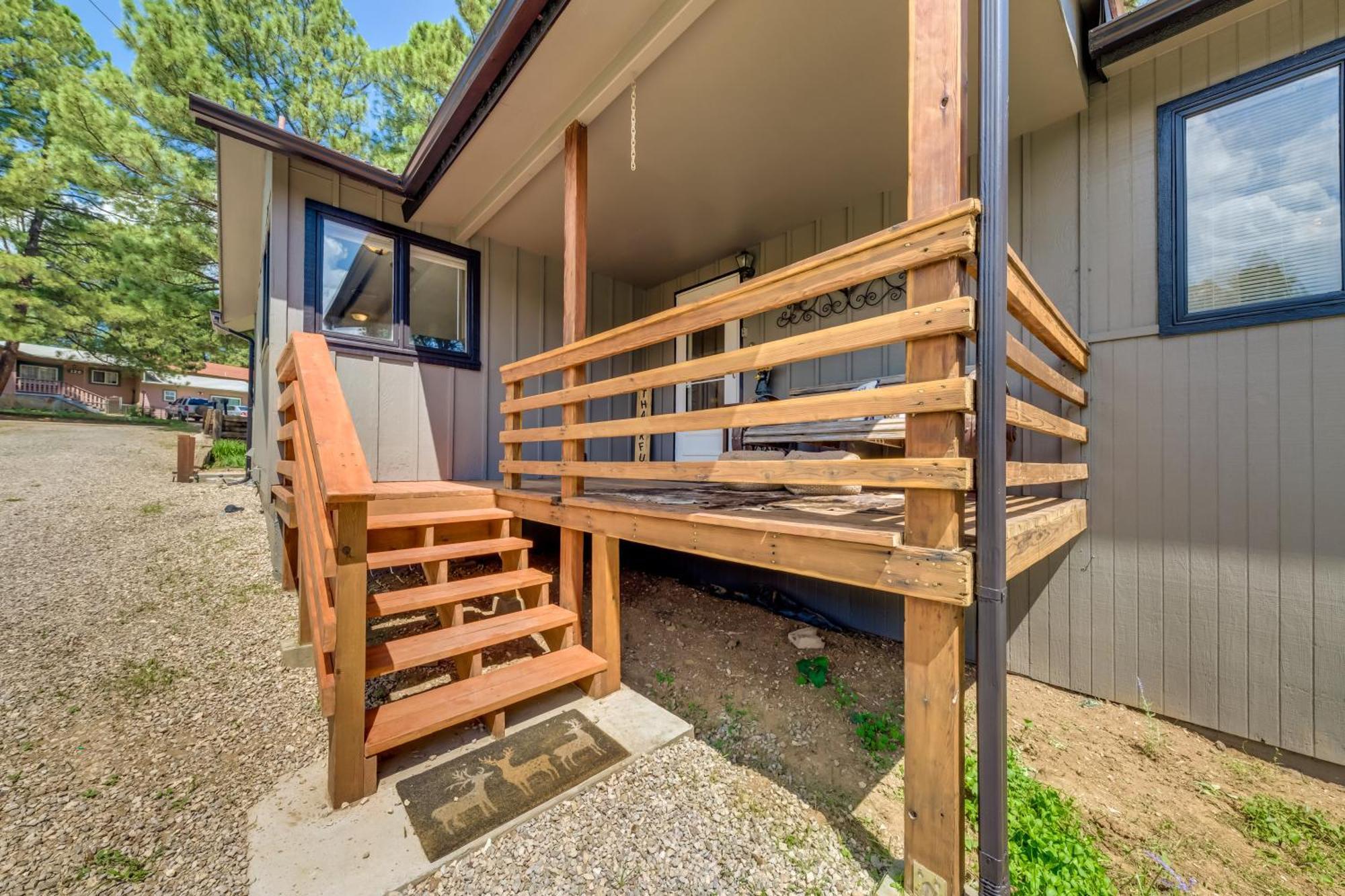 Ruidoso Home With Patio, Walk To Restaurants! Exterior photo