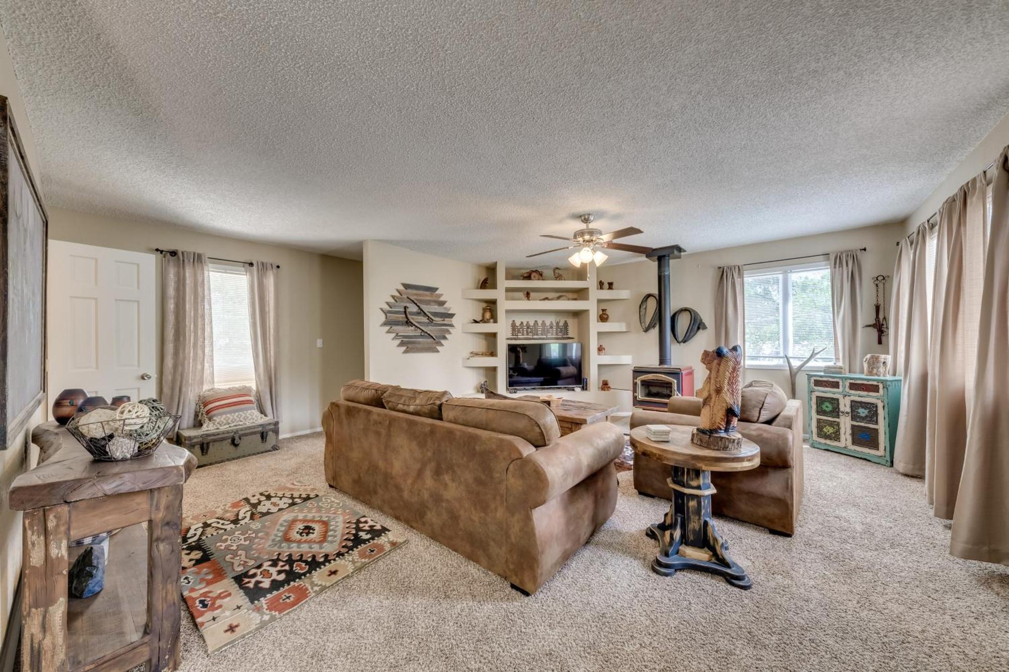 Ruidoso Home With Patio, Walk To Restaurants! Exterior photo